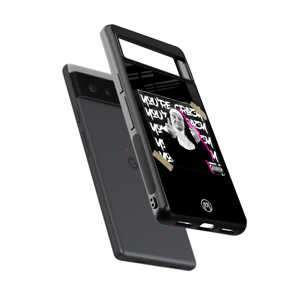 wild mind back phone cover | glass case for google pixel 6