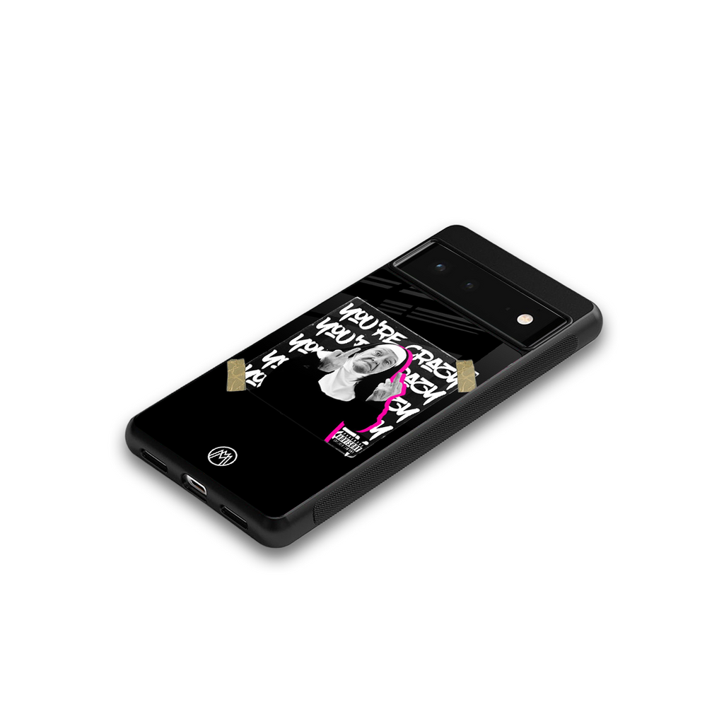 wild mind back phone cover | glass case for Google Pixel 6A