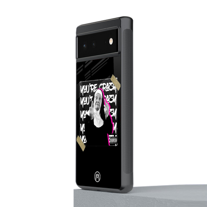 wild mind back phone cover | glass case for Google Pixel 6A