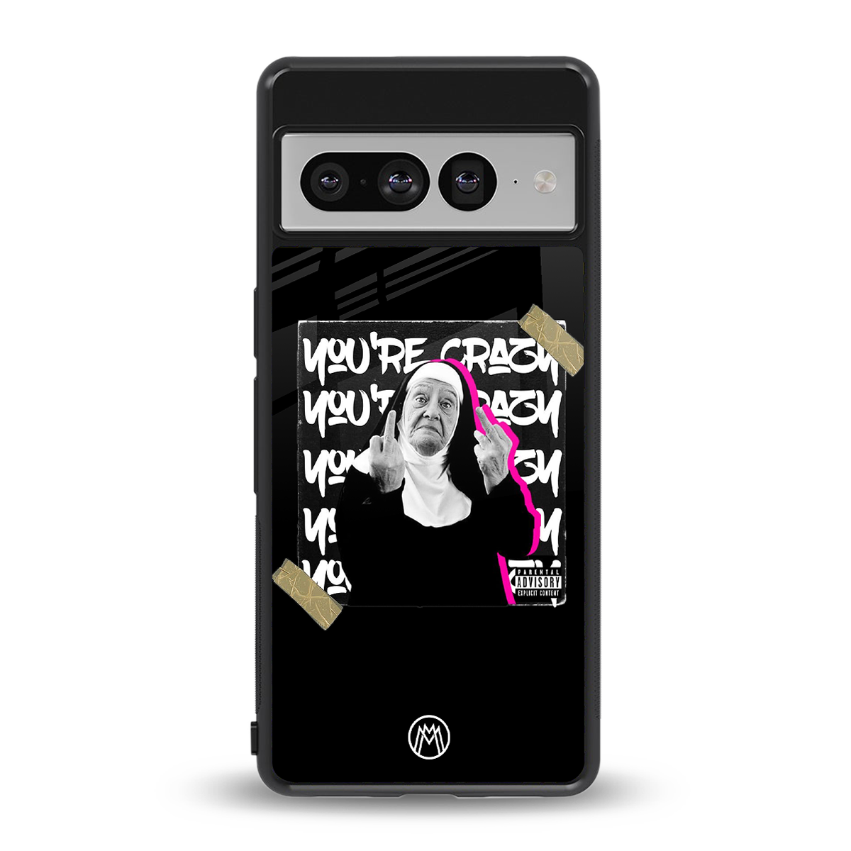 wild mind back phone cover | glass case for google pixel 7 pro