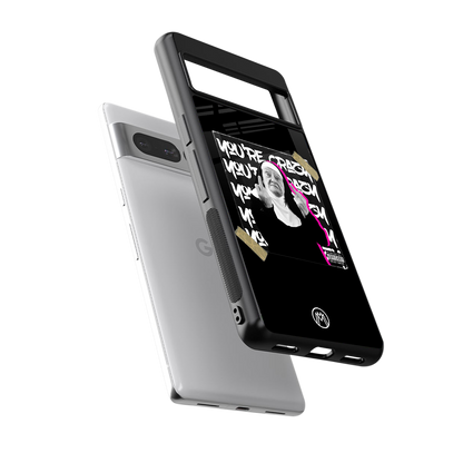 wild mind back phone cover | glass case for google pixel 7 pro