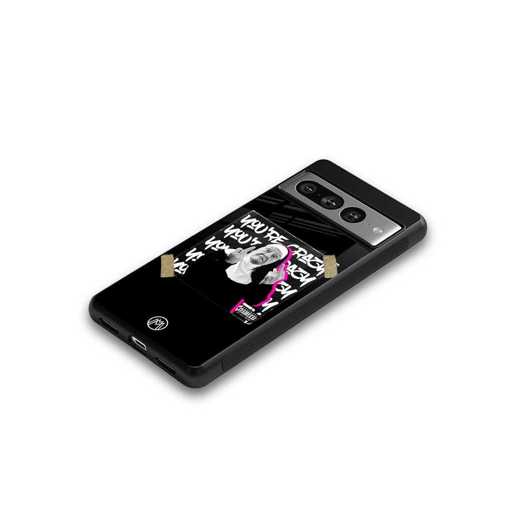 wild mind back phone cover | glass case for google pixel 7 pro