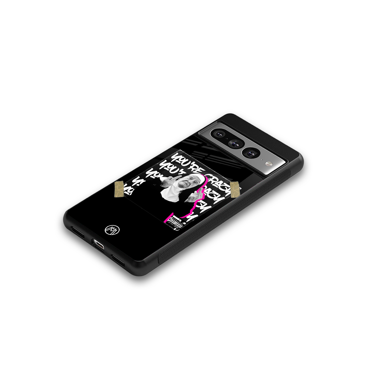 wild mind back phone cover | glass case for google pixel 7 pro