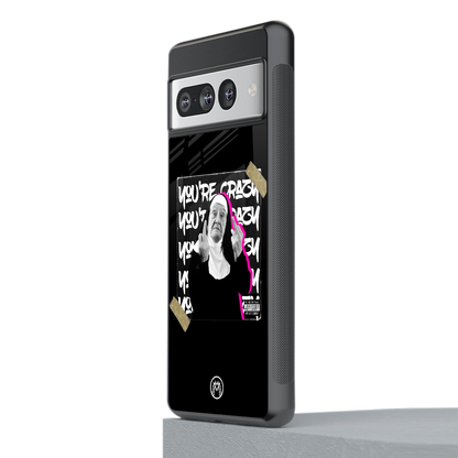 wild mind back phone cover | glass case for google pixel 7 pro