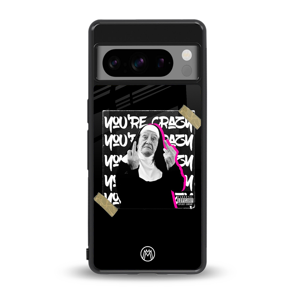 wild mind back phone cover | glass case for google pixel 8 pro