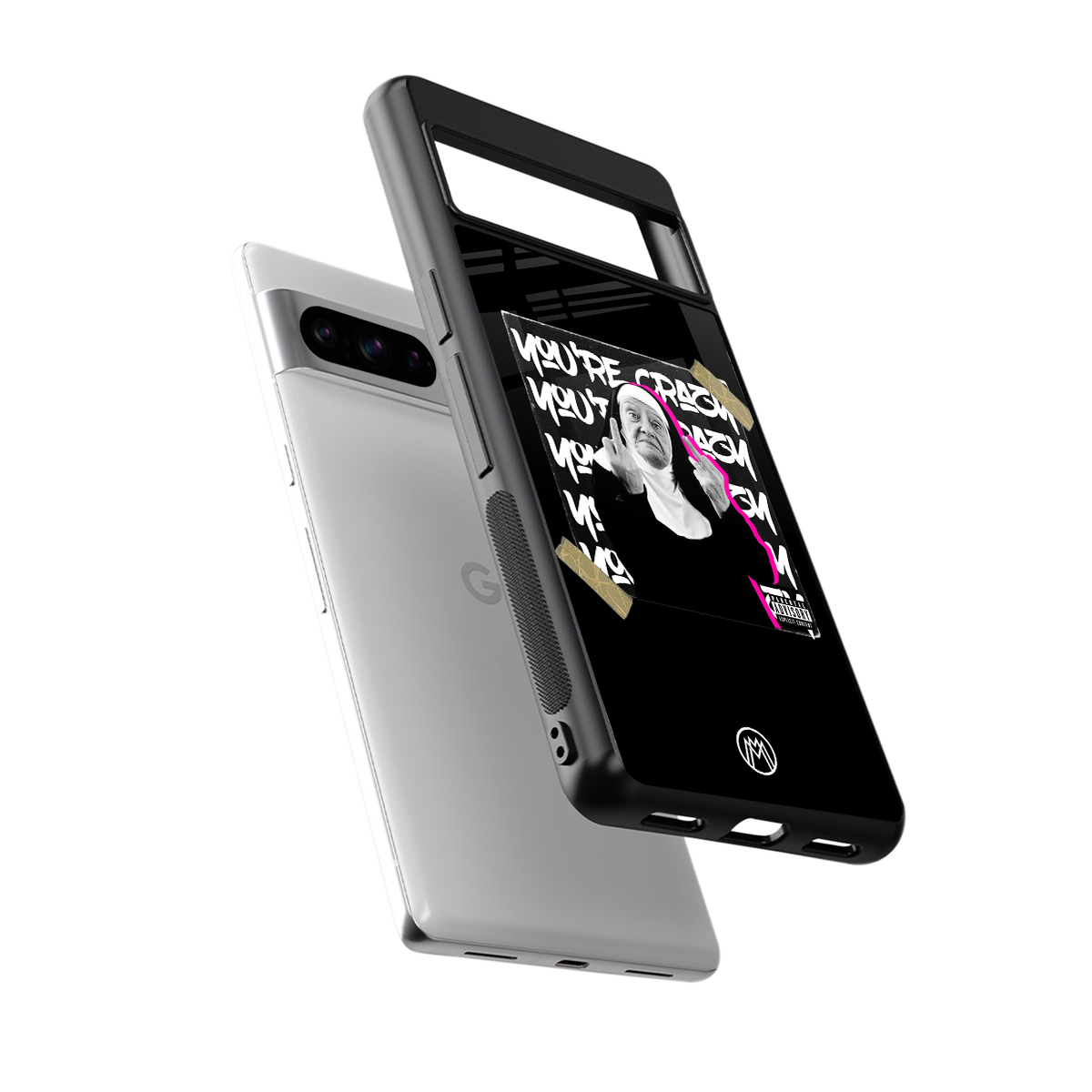 wild mind back phone cover | glass case for google pixel 8 pro