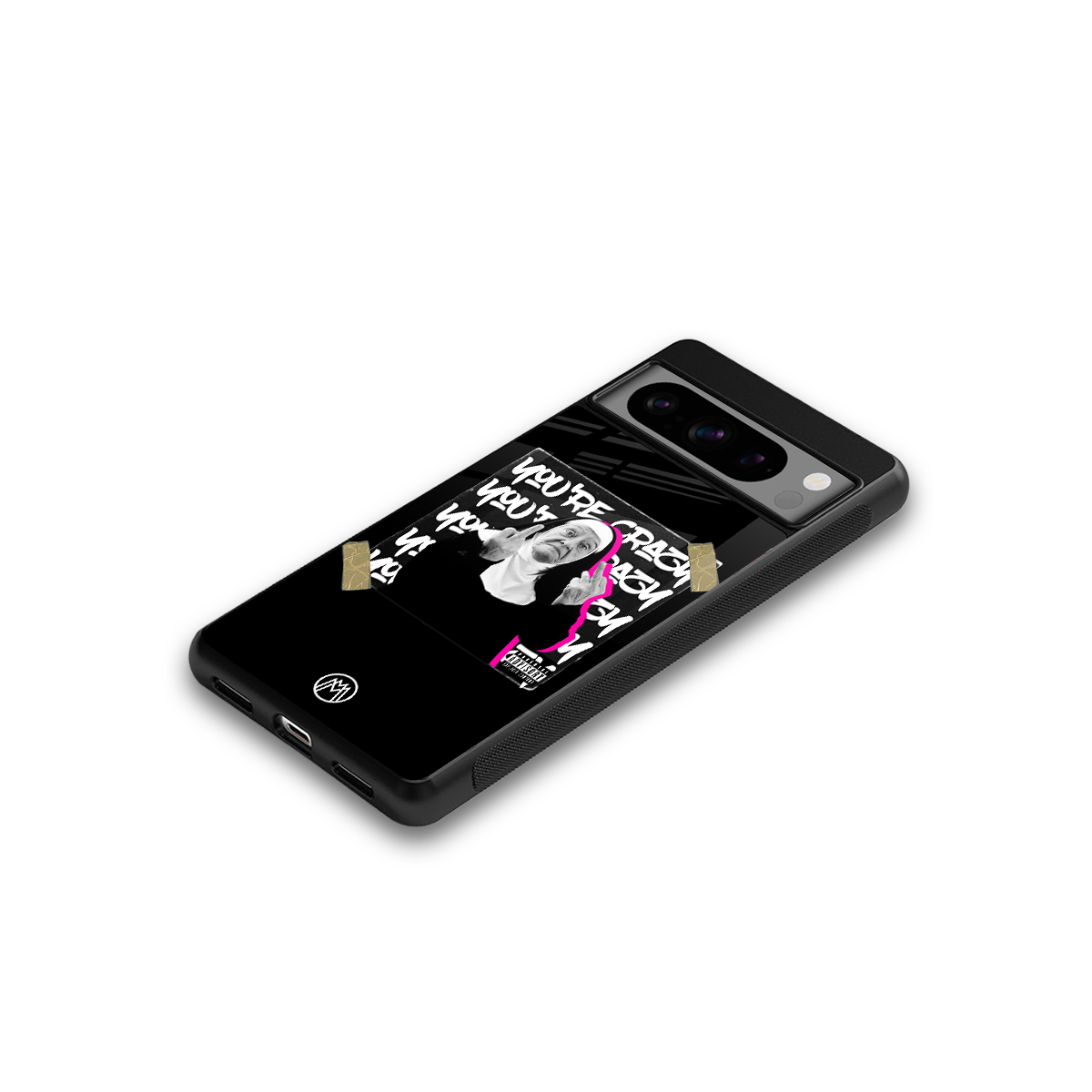 wild mind back phone cover | glass case for google pixel 8 pro