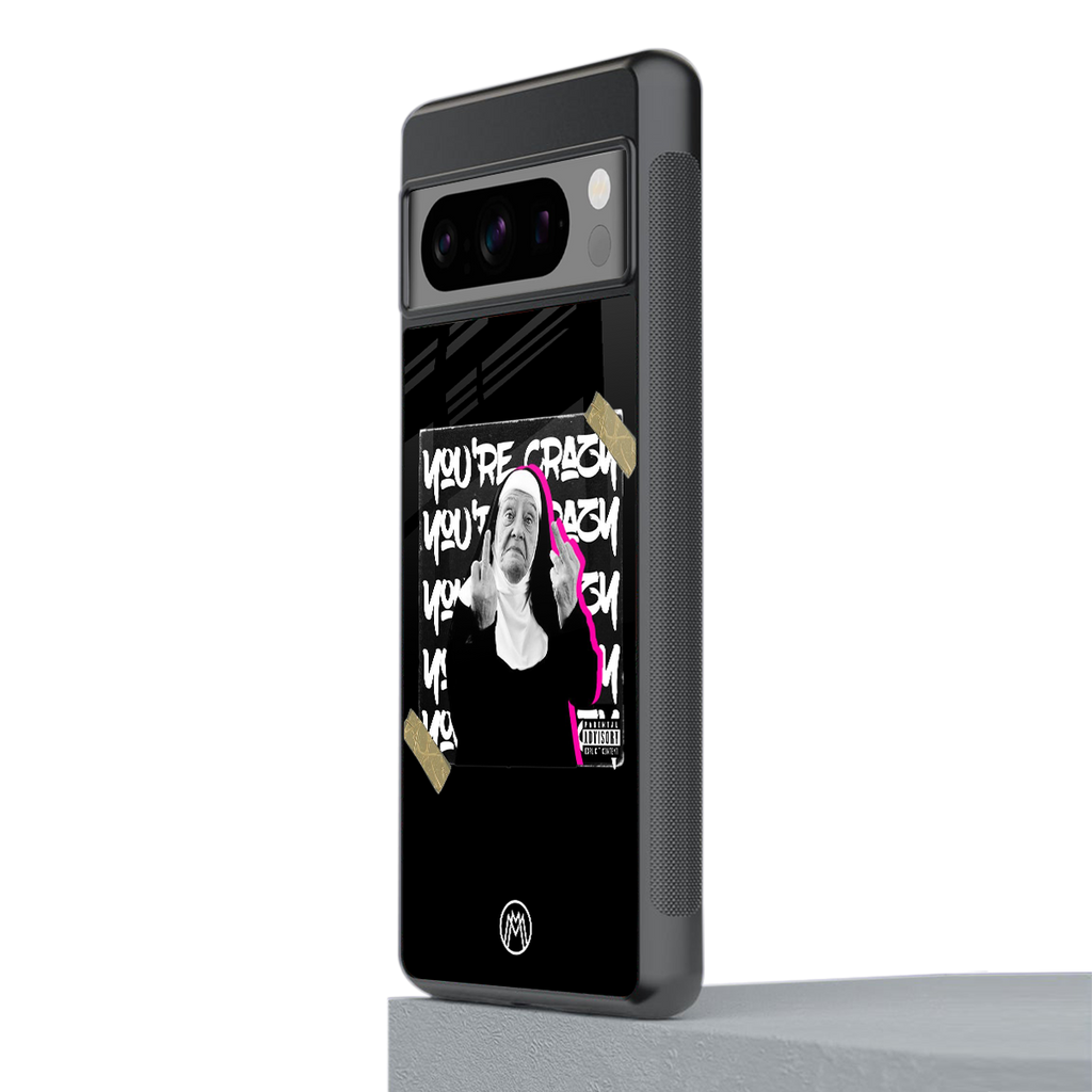 wild mind back phone cover | glass case for google pixel 8 pro