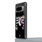 wild mind back phone cover | glass case for google pixel 8 pro