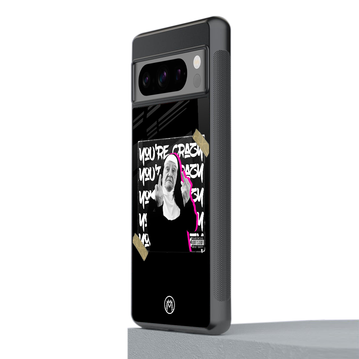 wild mind back phone cover | glass case for google pixel 8 pro