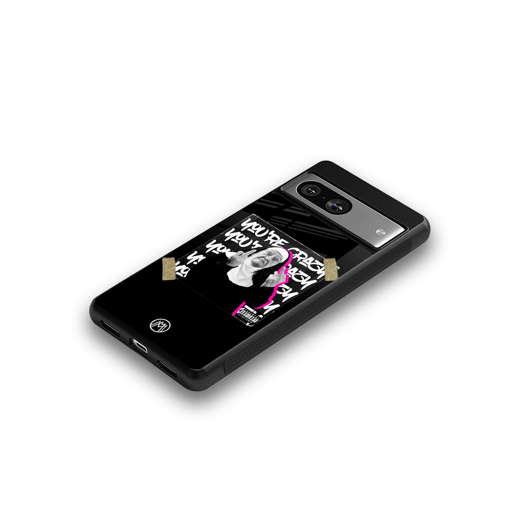 wild mind back phone cover | glass case for Google Pixel 8