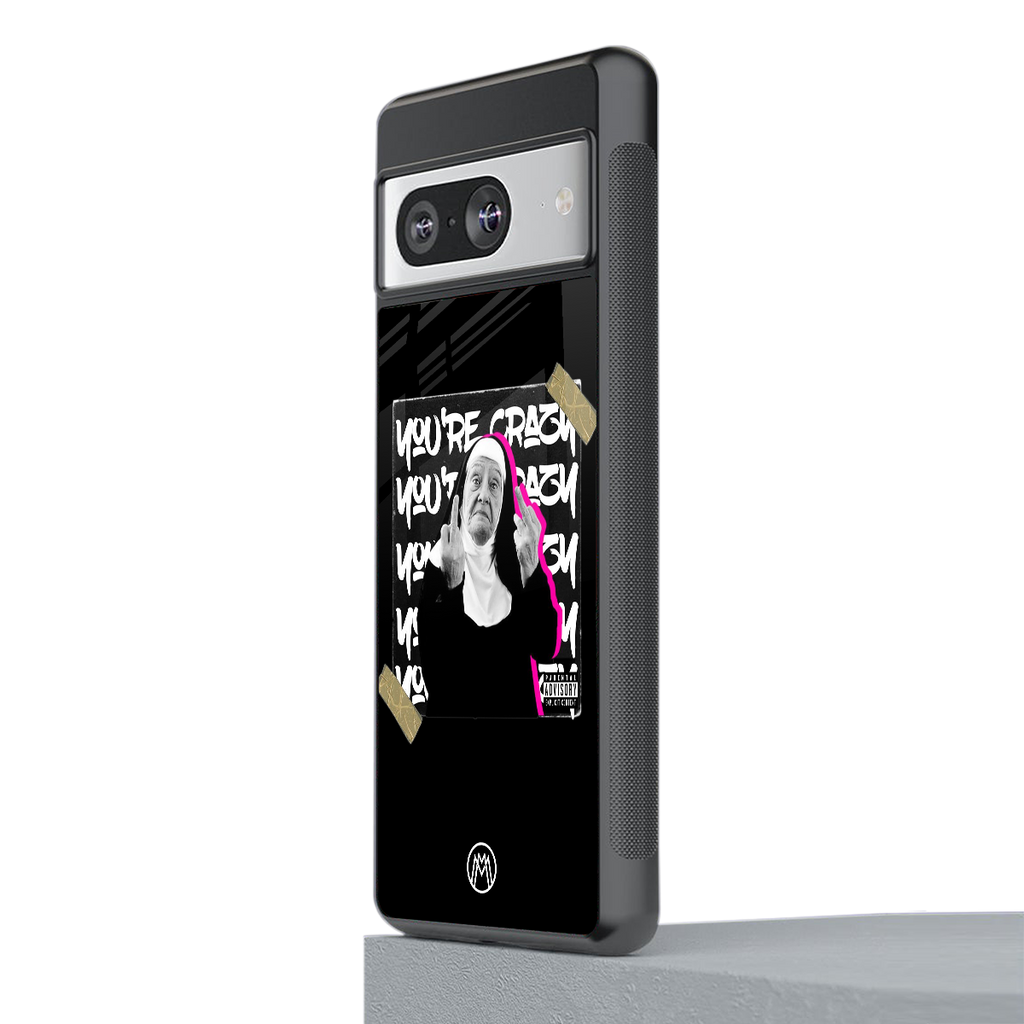 wild mind back phone cover | glass case for Google Pixel 8