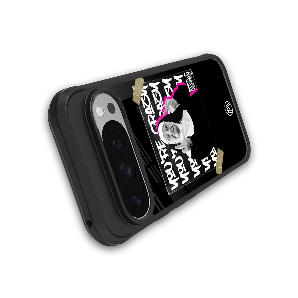 wild mind back phone cover | glass case for google pixel 9 pro