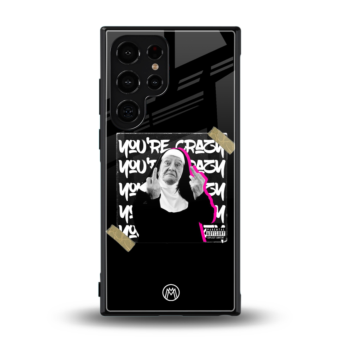 wild mind back phone cover | glass case for samsung galaxy s23 ultra