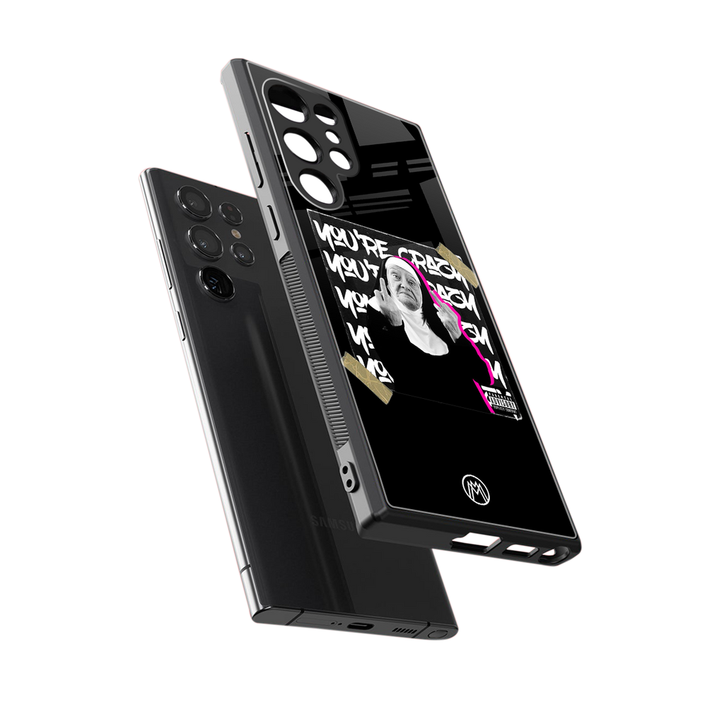 wild mind back phone cover | glass case for samsung galaxy s23 ultra