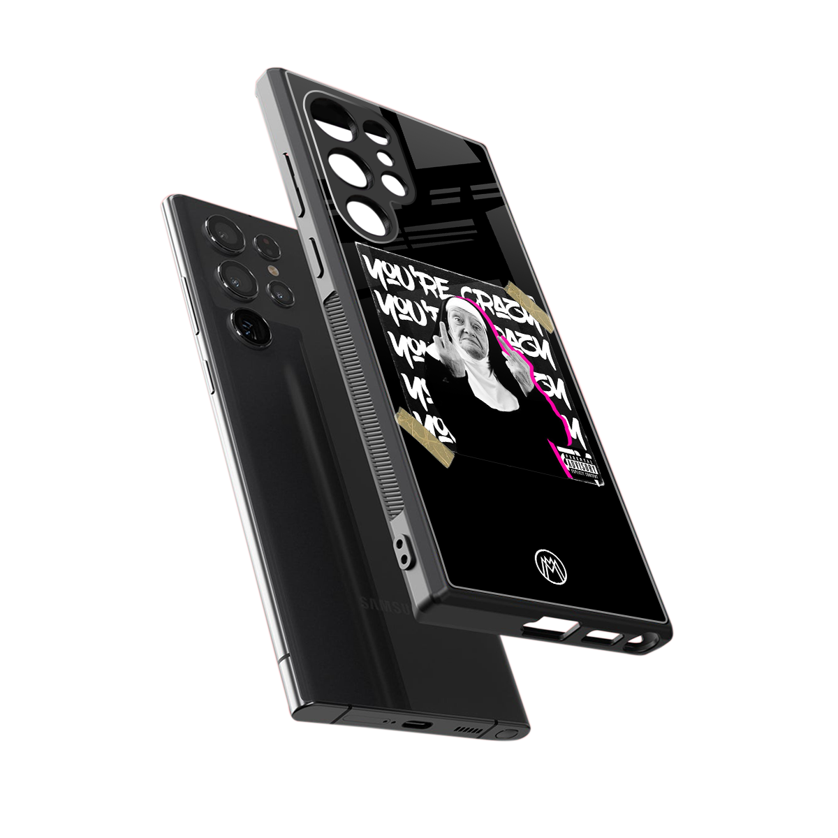 wild mind back phone cover | glass case for samsung galaxy s23 ultra