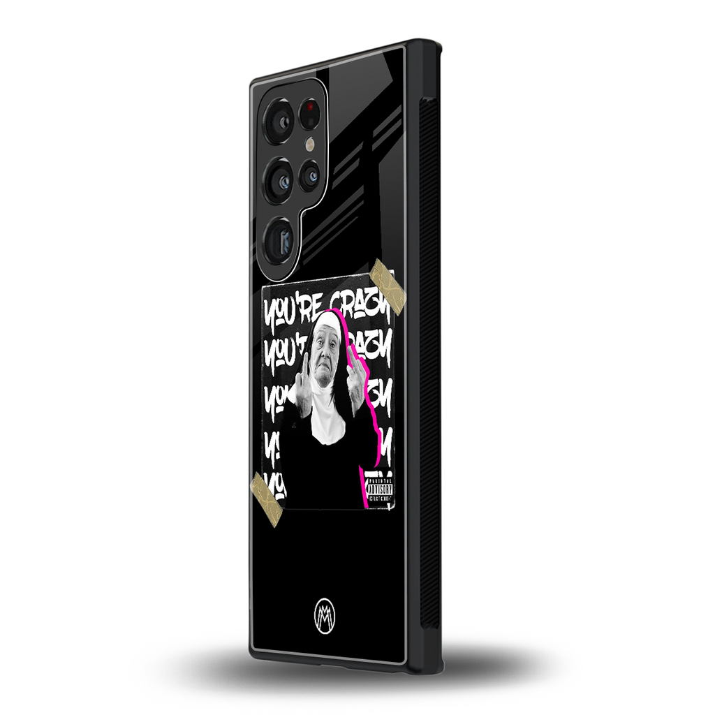 wild mind back phone cover | glass case for samsung galaxy s23 ultra