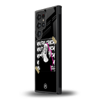 wild mind back phone cover | glass case for samsung galaxy s23 ultra