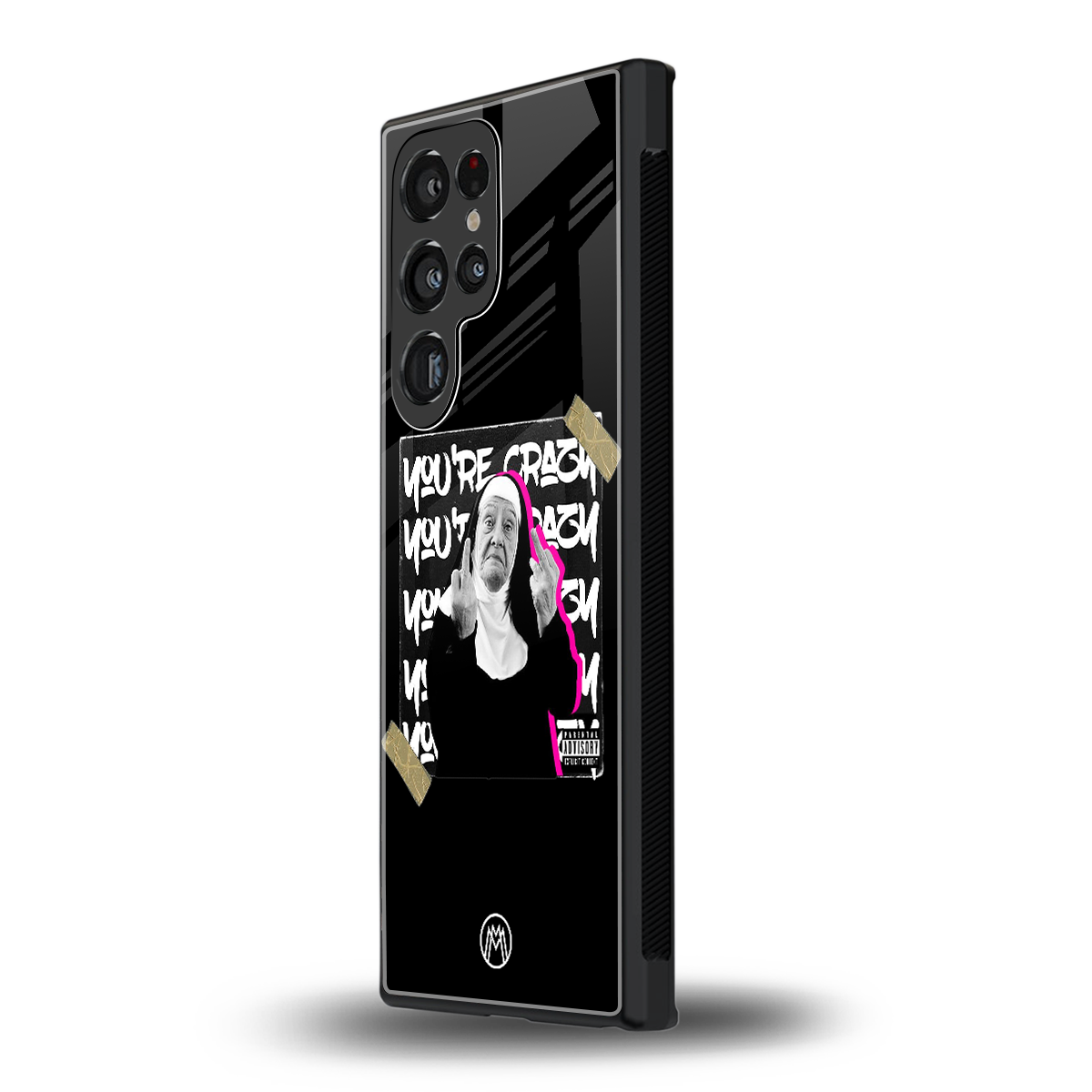 wild mind back phone cover | glass case for samsung galaxy s23 ultra