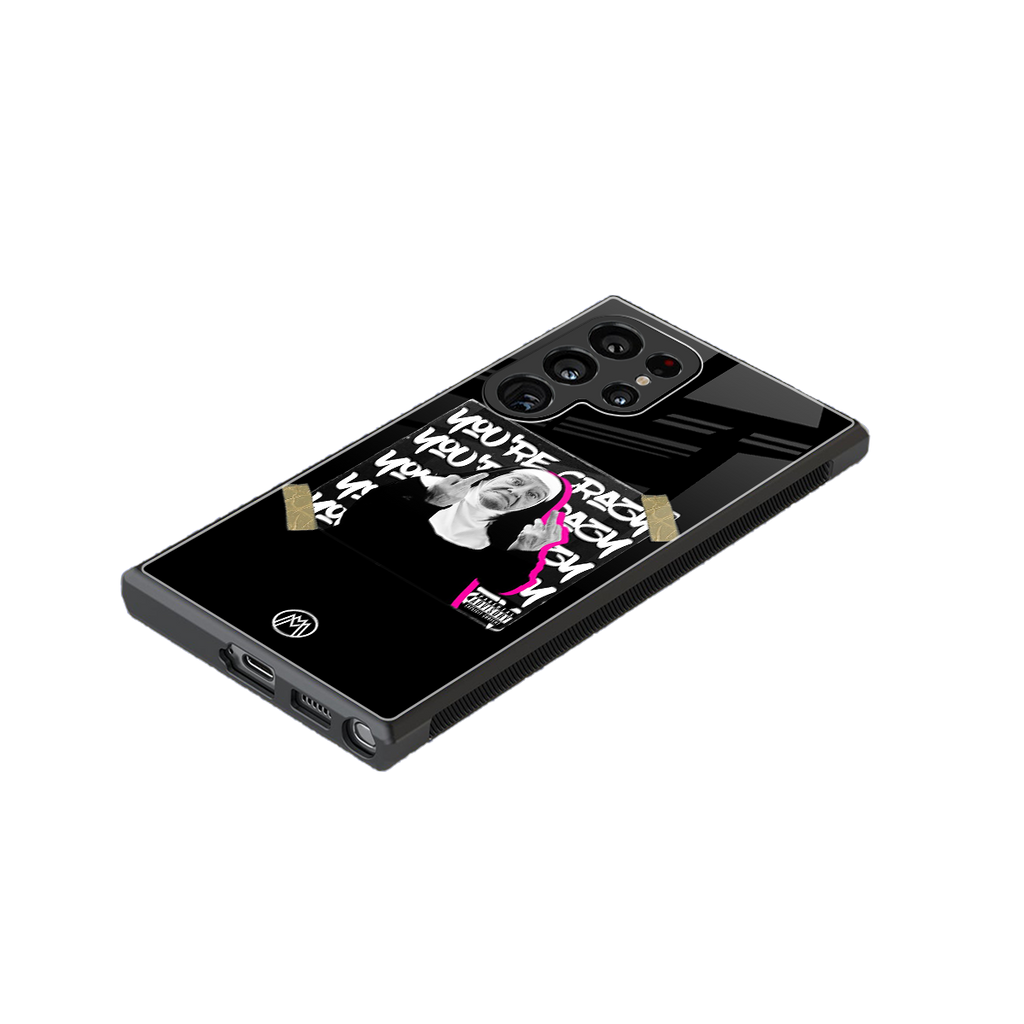wild mind back phone cover | glass case for samsung galaxy s23 ultra