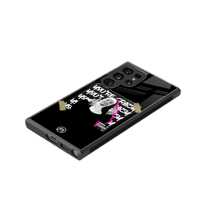 wild mind back phone cover | glass case for samsung galaxy s23 ultra