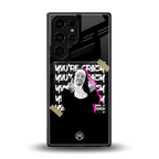 wild mind back phone cover | glass case for samsung galaxy s25 ultra
