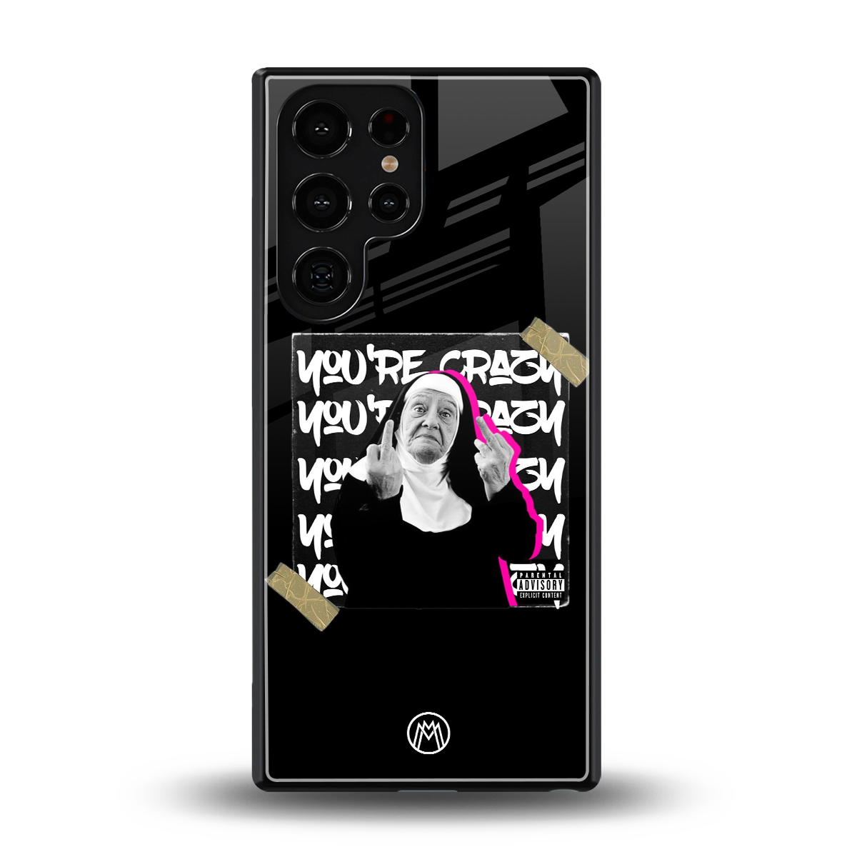 wild mind back phone cover | glass case for samsung galaxy s25 ultra
