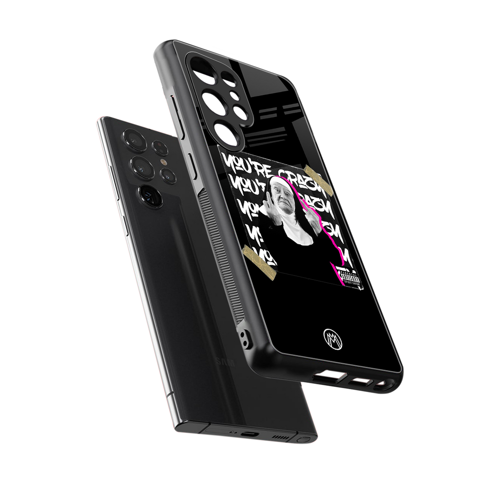 wild mind back phone cover | glass case for samsung galaxy s25 ultra