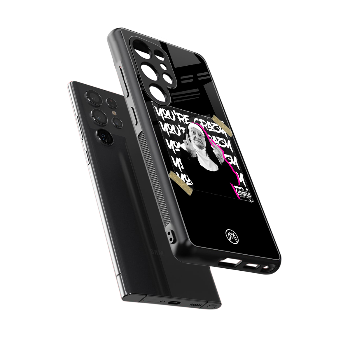 wild mind back phone cover | glass case for samsung galaxy s25 ultra