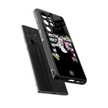 wild mind back phone cover | glass case for samsung galaxy s25 ultra