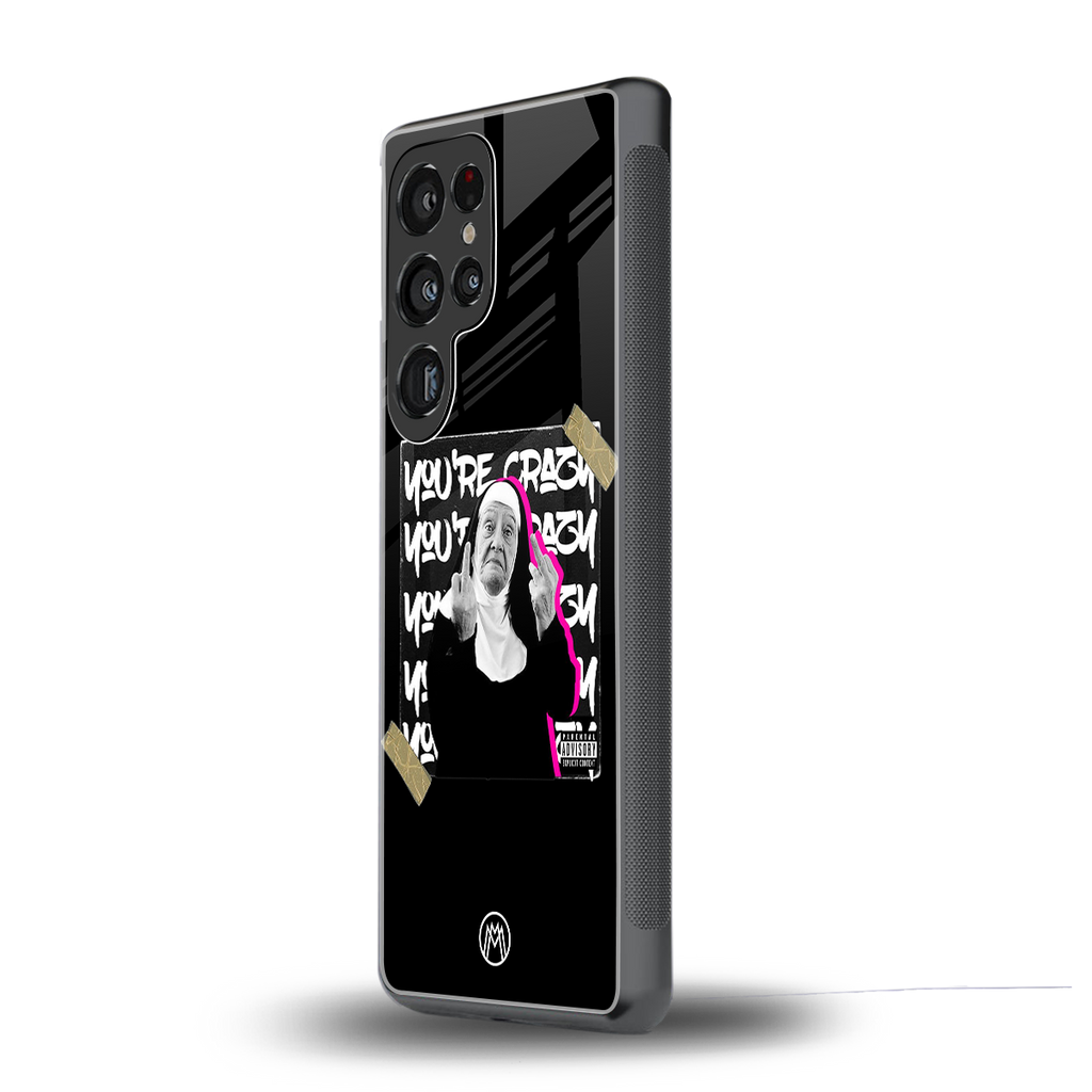 wild mind back phone cover | glass case for samsung galaxy s25 ultra