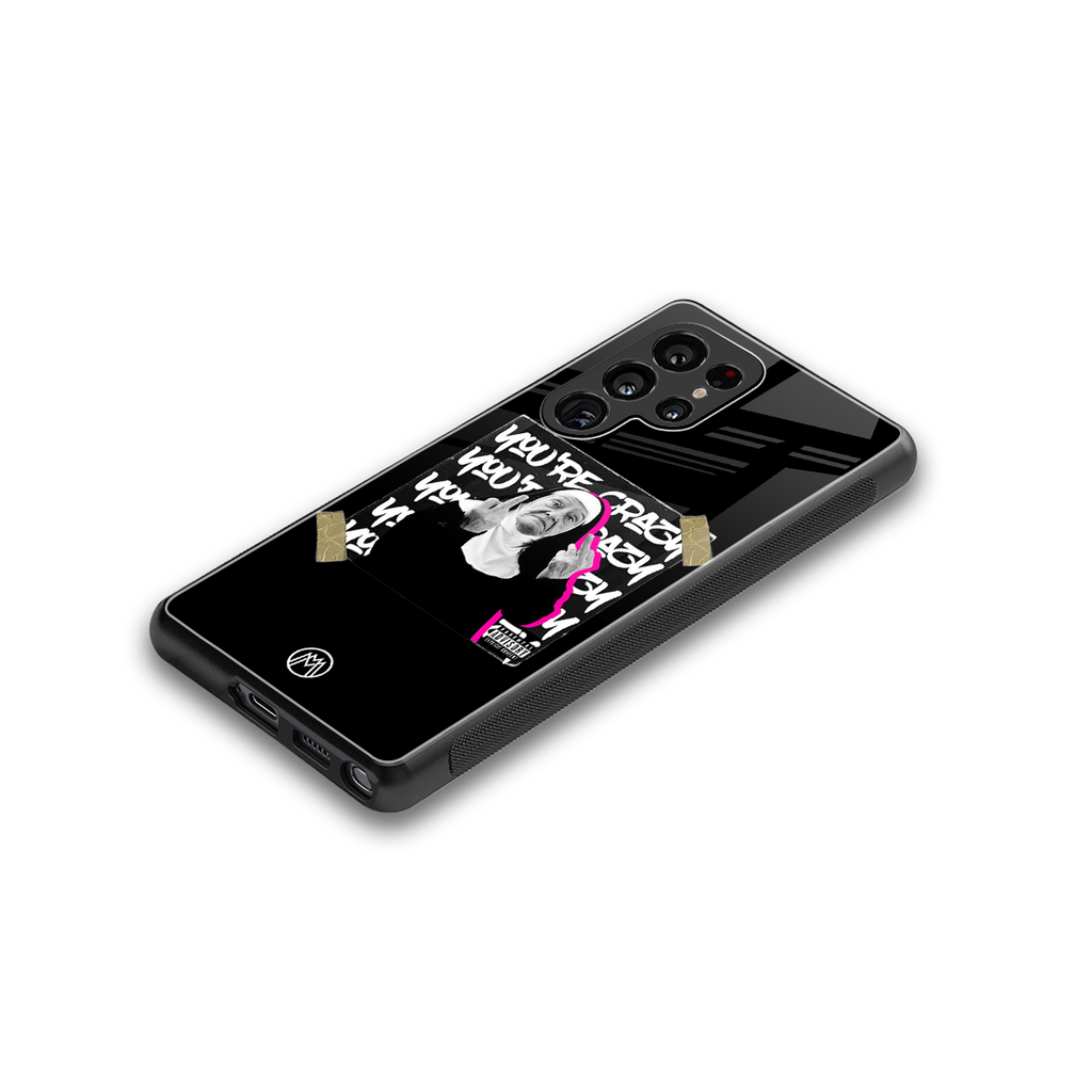 wild mind back phone cover | glass case for samsung galaxy s25 ultra