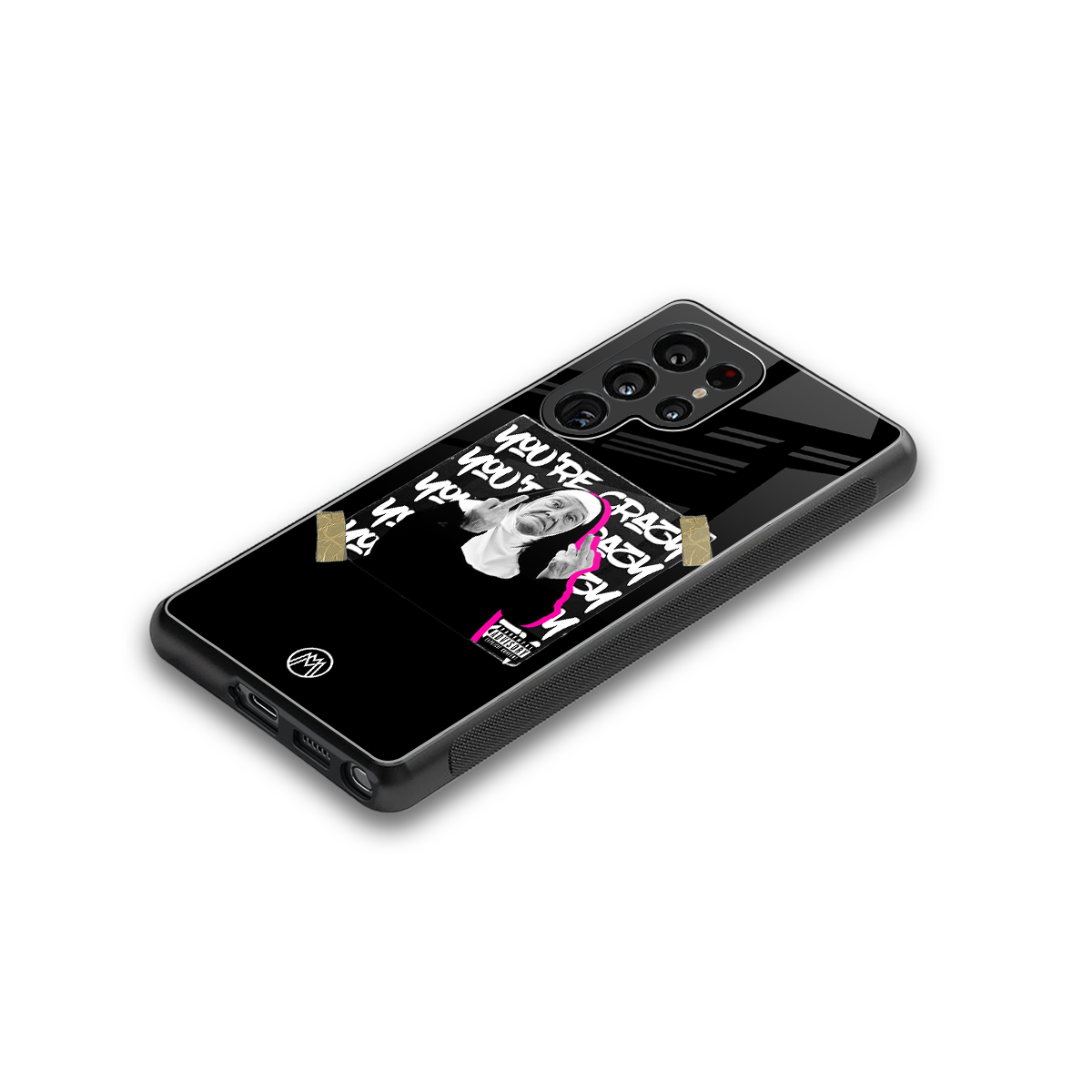 wild mind back phone cover | glass case for samsung galaxy s25 ultra