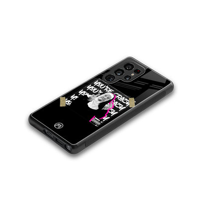 wild mind back phone cover | glass case for samsung galaxy s25 ultra