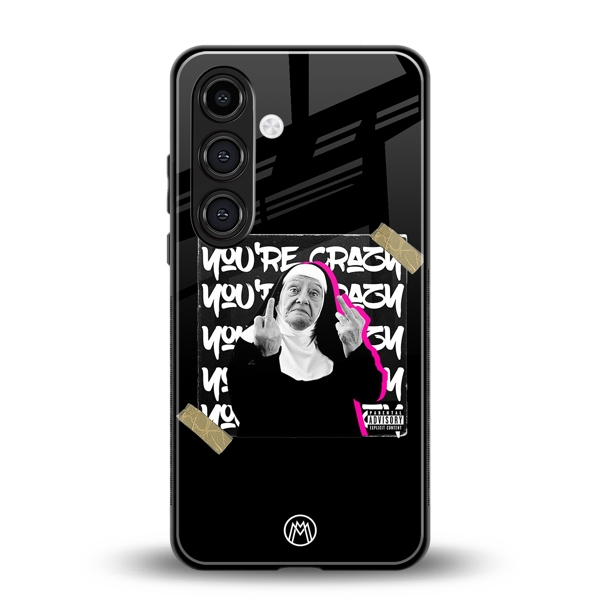 wild mind back phone cover | glass case for samsung galaxy s24 plus