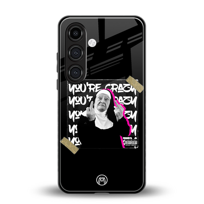 wild mind back phone cover | glass case for samsung galaxy s24 plus