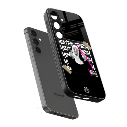 wild mind back phone cover | glass case for samsung galaxy s24 plus