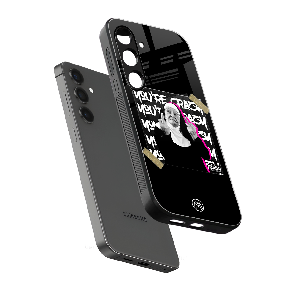 wild mind back phone cover | glass case for samsung galaxy s23 plus