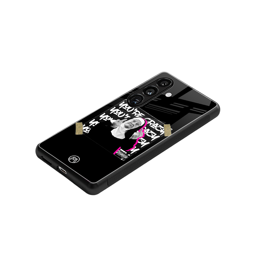 wild mind back phone cover | glass case for samsung galaxy s25 plus