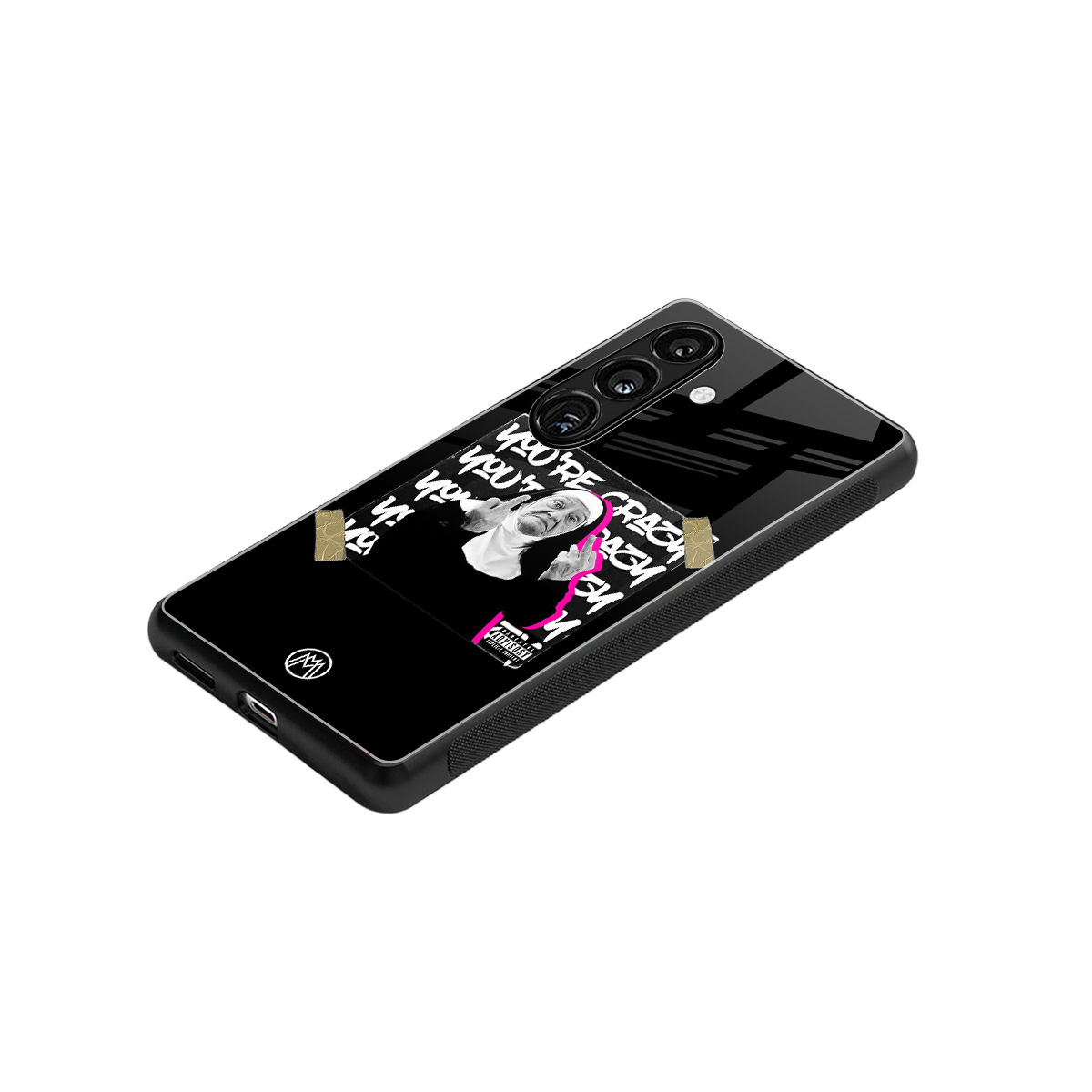 wild mind back phone cover | glass case for samsung galaxy s25 plus