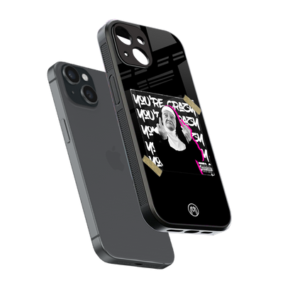 wild mind back phone cover | glass case for iphone 15