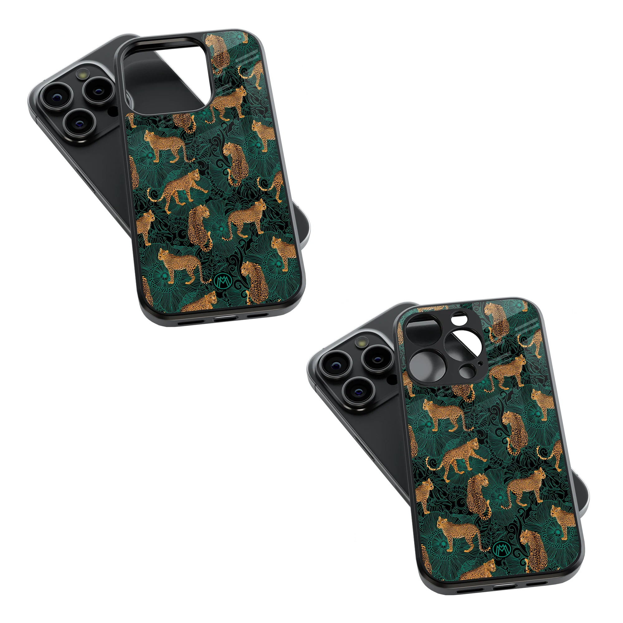 Trendy Glass Back Mobile Case for iPhone, Samsung, Redmi, OnePlus, Google Pixel, Motorola