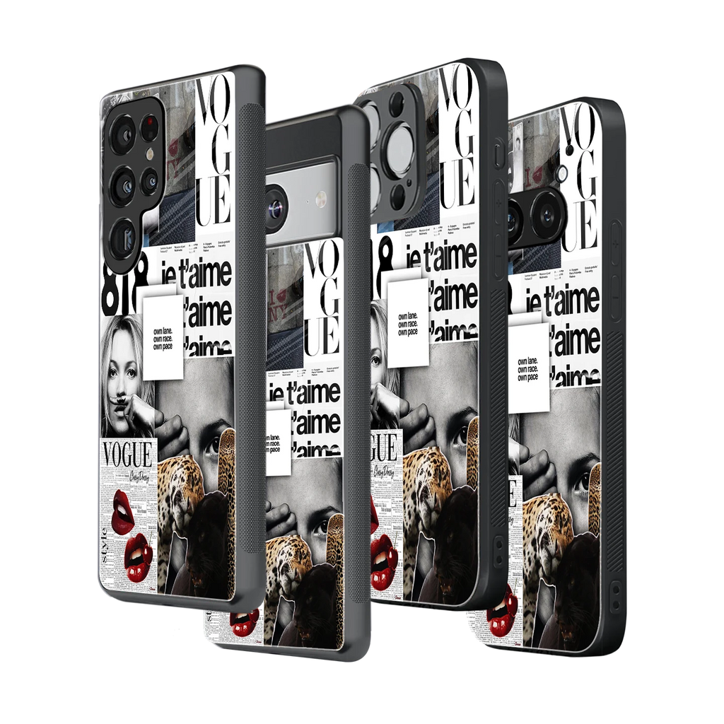 Stylish Glass Back Case for All Smartphones iPhone, Samsung, OnePlus, Pixel, Redmi, Oppo, Vivo, Motorola