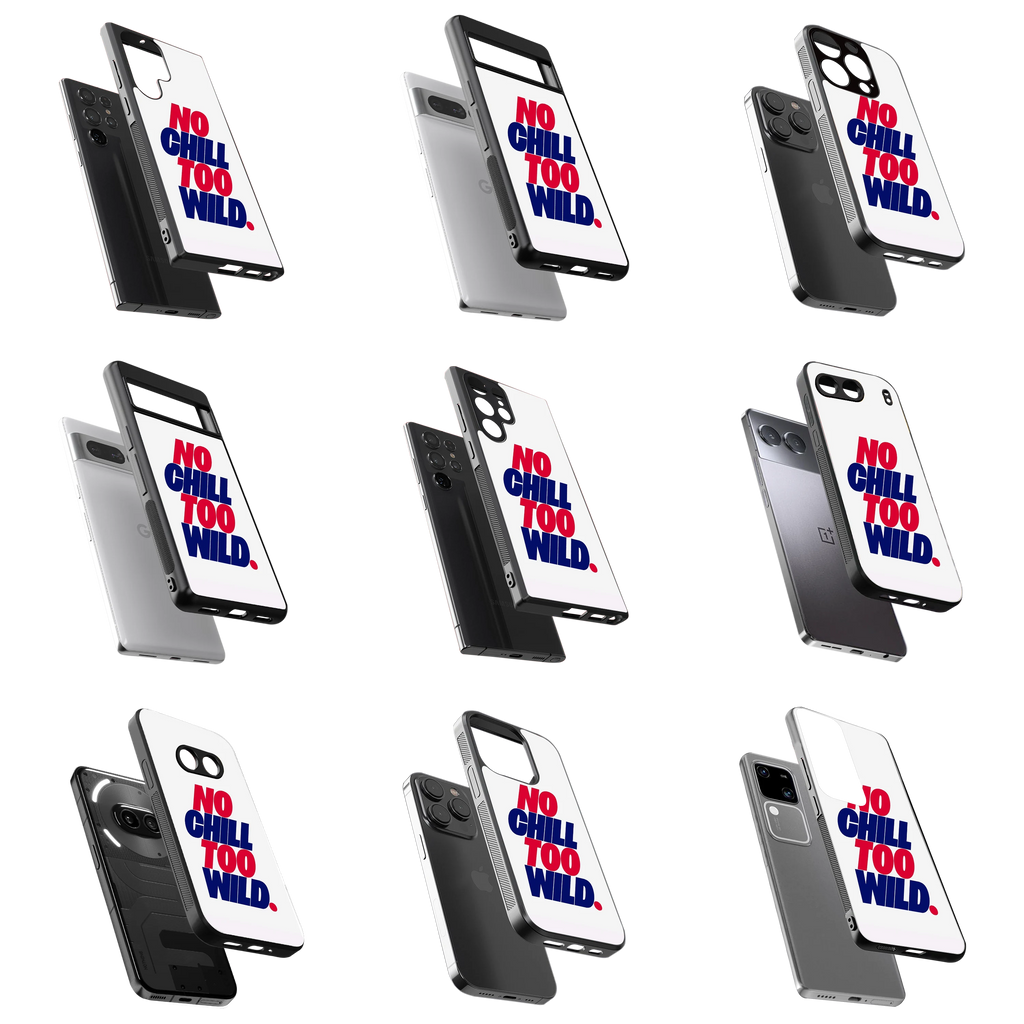Durable Glass Back Mobile Case for iPhone, Samsung, OnePlus, Google Pixel, Redmi, Vivo, Oppo