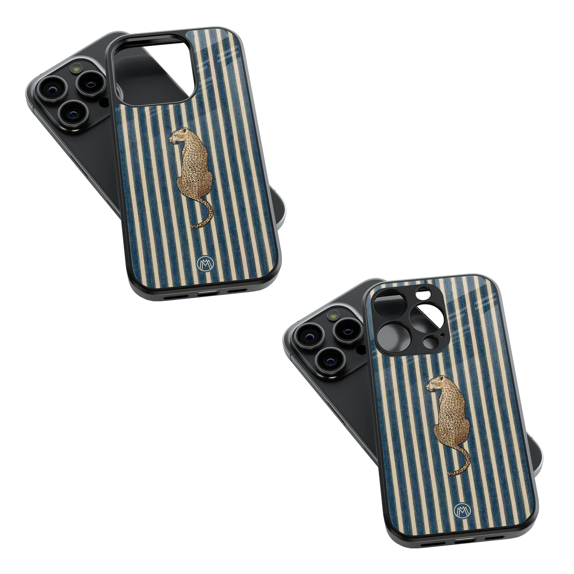 Trendy Glass Back Mobile Case for iPhone, Samsung, Redmi, OnePlus, Google Pixel, Motorola
