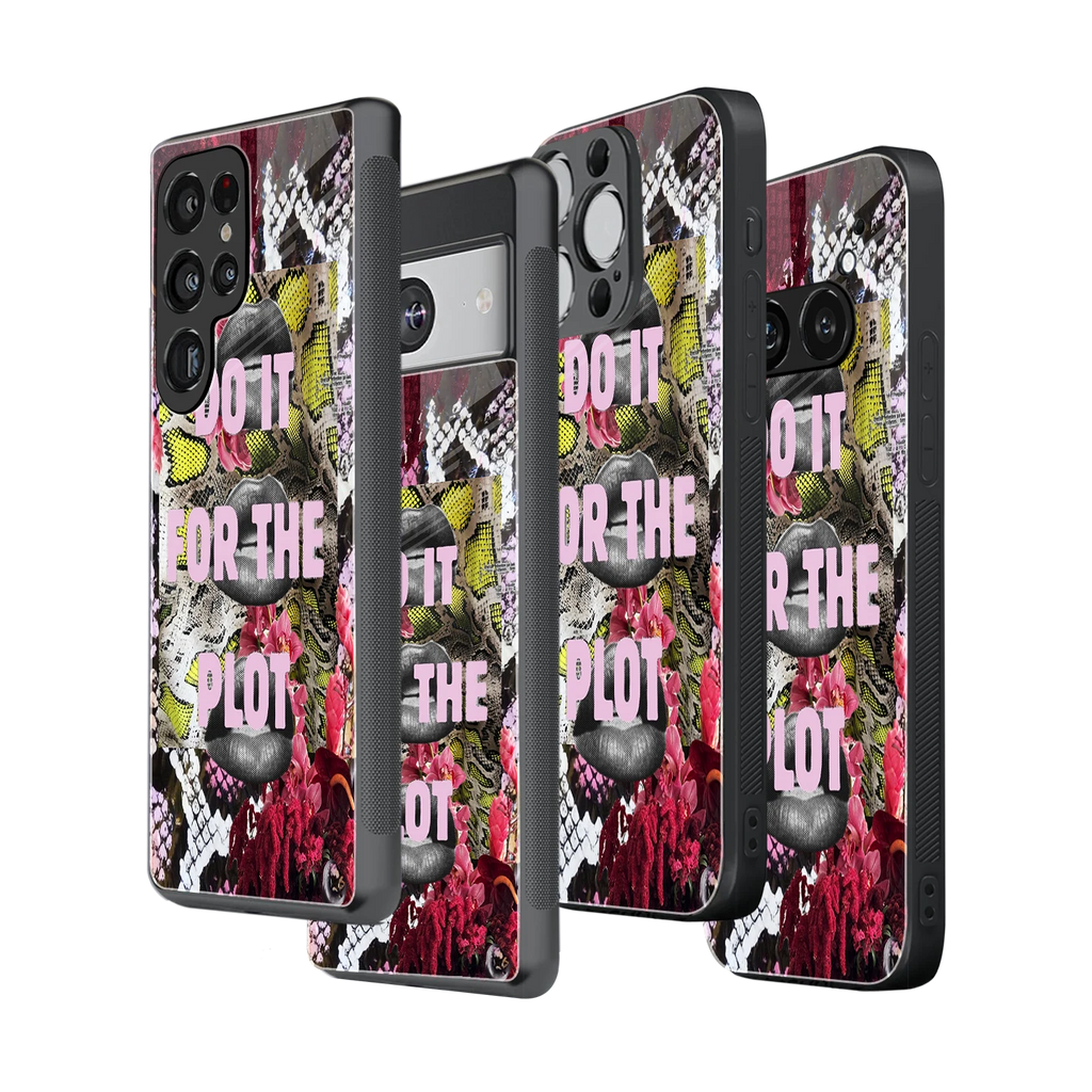 Stylish Glass Back Case for All Smartphones iPhone, Samsung, OnePlus, Pixel, Redmi, Oppo, Vivo, Motorola