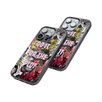 Protective Glass Back Phone Case Compatible with iPhone, Samsung, OnePlus, Pixel & More