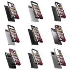 Durable Glass Back Mobile Case for iPhone, Samsung, OnePlus, Google Pixel, Redmi, Vivo, Oppo
