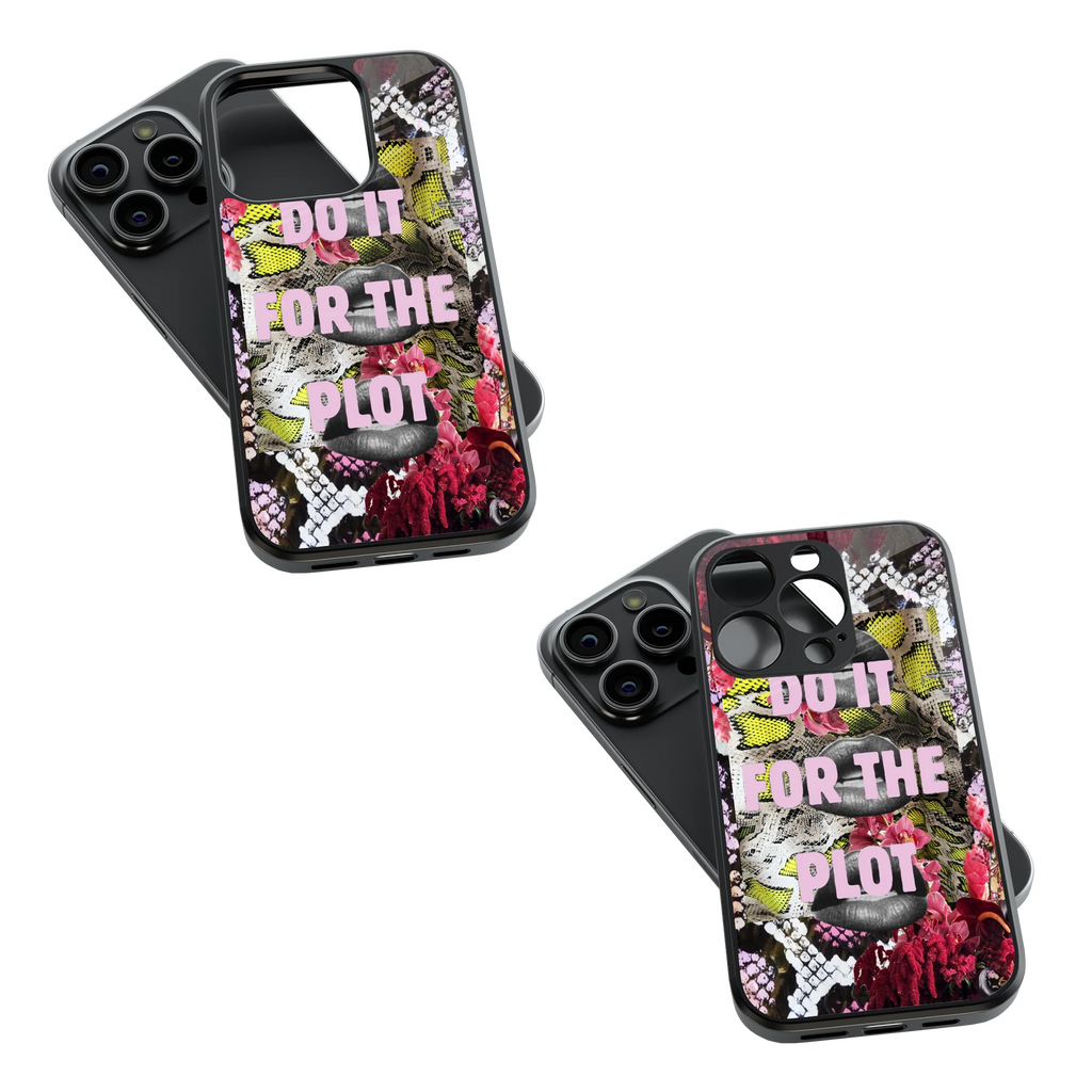 Trendy Glass Back Mobile Case for iPhone, Samsung, Redmi, OnePlus, Google Pixel, Motorola