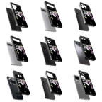 Durable Glass Back Mobile Case for iPhone, Samsung, OnePlus, Google Pixel, Redmi, Vivo, Oppo